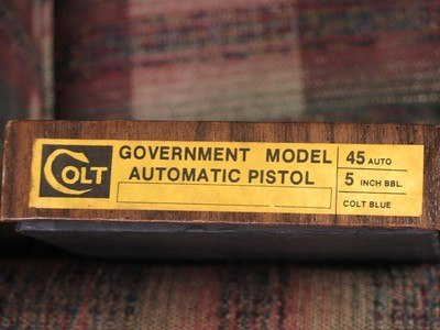 COLT 1911 45 ACP 1966 MFG - Image 7 of 7