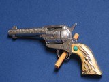 COLT SAA CUSTOM ENGRAVED 45 COLT 1901 - Image 4 of 6