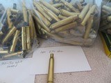 222 Rem, 30-30, 270, 30-06, 7 mm Rem Mag Brass plus some bullets - 6 of 7