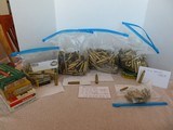 222 Rem, 30-30, 270, 30-06, 7 mm Rem Mag Brass plus some bullets - 1 of 7