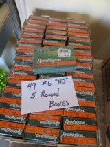 Premium Non-Toxic 12 ga Federal HeavyWeight, Remington Wingmaster HD, and HeviShot (nearly all are 3