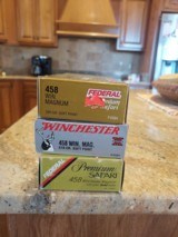 Winchester 458 Ammo-Federal Premium & Winchester-Free Shipping