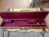 Oak, Leather, And Brass Rifle Cases - 3 of 3