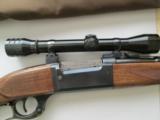SAVAGE 99F .308 RIFLE WITH REDFIELD 4X SCOPE AND S&K MOUNTS - 4 of 12