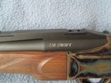 LUXUS ARMS MODEL 11 CUSTOM LT RIFLE IN 220 SWIFT WITH LEUPOLD SCOPE - 10 of 12