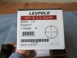 LEUPOLD VX-3i scopes in 2.5-8x36 & 3.5-10x40 - 3 of 5