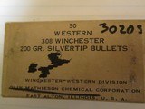 ORIGINAL BARNES 7MM 195 GRAIN & WINCHESTER .308 250 GRAIN HEAVY BULLETS - 4 of 6