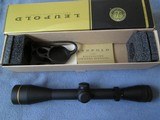 LEUPOLD VX-2 3-9x40mm SCOPES w/ WIDE DUPLEX & SUNSHADE - 1 of 8