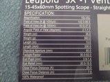 LEUPOLD VENTANA SPOTTING SCOPE & BUSHNELL ADVANCED TRIPOD - 3 of 8
