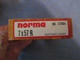 NORMA 7X57R BRASS UNFIRED AND NOT PRIMED - 3 of 4