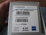 ZEISS CONQUEST 3.5-10X44 MC SCOPE ZPLEX WITH SUNSHADE - 1 of 5