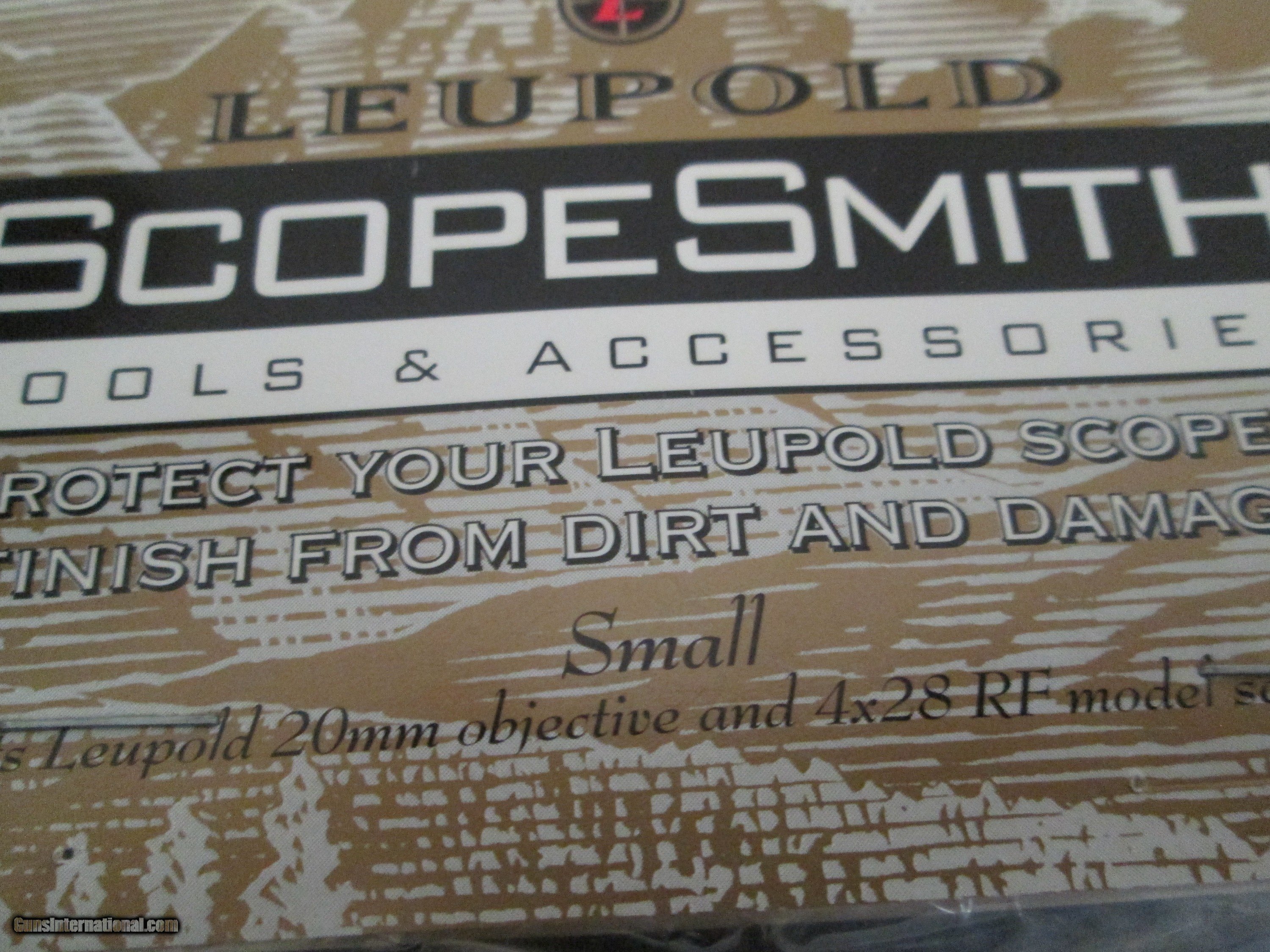 LEUPOLD SCOPESMITH ITEMS