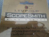 LEUPOLD SCOPESMITH ITEMS - 2 of 4