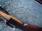 Winchester 1866 44 Centerfire Fully Engraved Made in 1874 Saddle Ring Carbine - 5 of 15