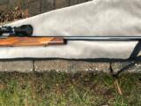 Weatherby 7mm Mag-German 1962 gun w/Weatherby 2.5x10 scope-excellent. - 4 of 7