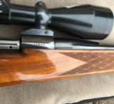 Weatherby 7mm Mag-German 1962 gun w/Weatherby 2.5x10 scope-excellent. - 3 of 7