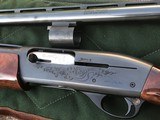 Remington M1100 LH 12ga. Magnum w/extra 2 3/4 inch barrel both remchokes & Spectacular Wood! - 4 of 8