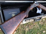 CSMC A-10 28ga. Small frame O/U with 30 inch barrels w/ Rose & Scroll engraving & great wood. - 2 of 8