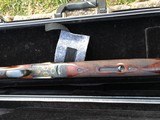 CSMC A-10 28ga. Small frame O/U with 30 inch barrels w/ Rose & Scroll engraving & great wood. - 7 of 8
