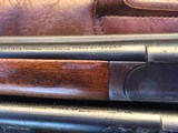 Winchester Model 24 16/20 2 barrel set. 28/26 inch barrels. VG-original. - 7 of 8