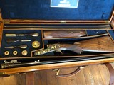 Winchester Model 21 PACHMAYR Custom Side Plated 20 gauge 2 barrel set.A must see beauty in a fitted Huey case with accessories. - 1 of 12
