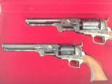 Colt 51 Navy&3rd Mdl Dragoon engraved & gold inlaid cased set by factory - 1 of 3