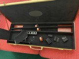 Universal 2 gun canvas and leather case - 6 of 7