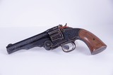 2013 Factory Engraved Smith & Wesson Scholfield Number 3 .45 Revolver NIB - 3 of 15