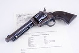 1901 Colt 1st Gen. SAA .32/20 5 1/2'' Blue / CC with Factory Letter - 1 of 14