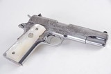 Colt 38 Custom Super El Bandito Mark Swanson Master Engraved with Genuine Pearls NIB - 6 of 15