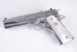 Colt 38 Custom Super El Bandito Mark Swanson Master Engraved with Genuine Pearls NIB - 1 of 15