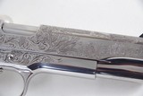 Colt 38 Custom Super El Bandito Mark Swanson Master Engraved with Genuine Pearls NIB - 8 of 15