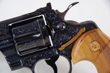 Colt Presidents Edition 3'' Factory Engraved Gold Banded Python Made For Gary French NIB - 7 of 15