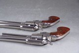 Exceptional & Extremely Rare 1961 Colt Buntline SAA 45LC 12'' Nickel Consecutive Set New in Black Boxes - 12 of 14