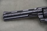 1978 Colt Python 357 Magnum 6'' Blue Factory D Engraved NIB - 4 of 15