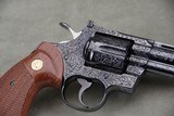 1978 Colt Python 357 Magnum 6'' Blue Factory D Engraved NIB - 8 of 15