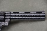 1978 Colt Python 357 Magnum 6'' Blue Factory D Engraved NIB - 7 of 15