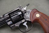 1978 Colt Python 4'' Blue Factory C Engraved NIB - 5 of 15