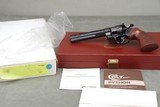 1978 Colt Python 6'' Royal Blue Factory A Engraved NIB - 1 of 15