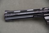 1978 Colt Python 6'' Royal Blue Factory A Engraved NIB - 4 of 15