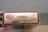 1974 Colt Cobra 38 Special 2'' Nickel NIB - 2 of 15