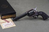 1957 Colt 2nd Gen Black Box SAA 45LC 5 1/2'' Blue/CC NIB - 1 of 15