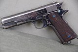 1912 Colt M1911 Ser# 1087 2nd Contract Army High Polish