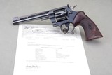 1935 Colt Official Police 38 Special 6'' Blue King Super Target with Factory Letter - 1 of 15