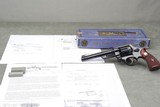 Exceptional 1940 Smith & Wesson Non-Registered Magnum 6 1/2'' Blue with Box Letter