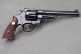 Exceptional 1940 Smith & Wesson Non-Registered Magnum 6 1/2'' Blue with Box Letter - 8 of 15