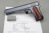 High Condition 1900 Colt Model 1900 Sight Safety 1st Year with Factory Letter