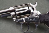 Exceptional 1885 Colt Model 1877 Thunderer 41 Colt 3 1/2'' Nickel - 3 of 15