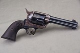 High Condition 1916 Colt 1st Gen. SAA 44-40 4 3/4'' Blue/CC with Factory Letter - Image 6 of 15