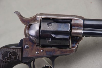 High Condition 1916 Colt 1st Gen. SAA 44-40 4 3/4'' Blue/CC with Factory Letter - Image 8 of 15